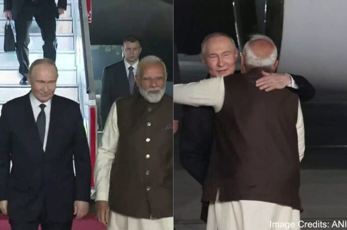 Narendra Modi and Vladimir Putin