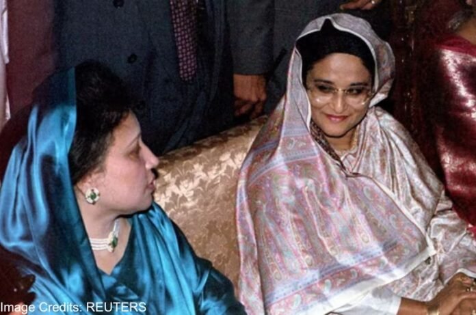 Khaleda Zia and Sheikh Hasina