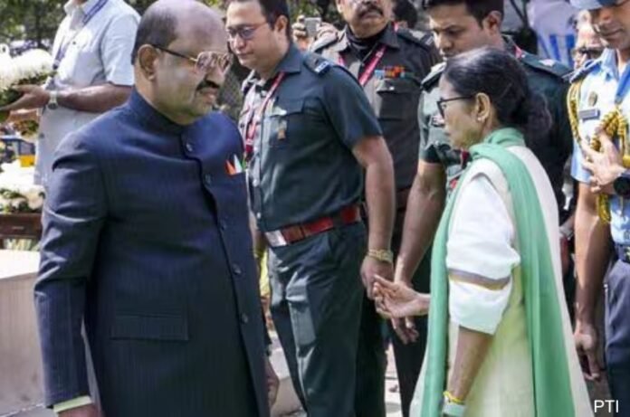 Mamata Banerjee and WB governor